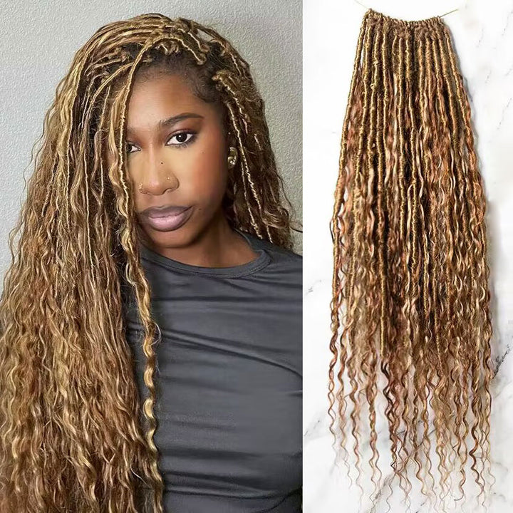 27 braid hair boho locs