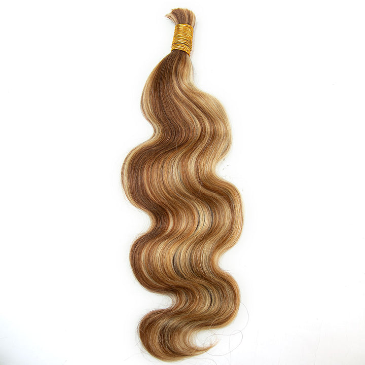 Wholesale-Colored Body Wave Bulk Human Braiding Hair