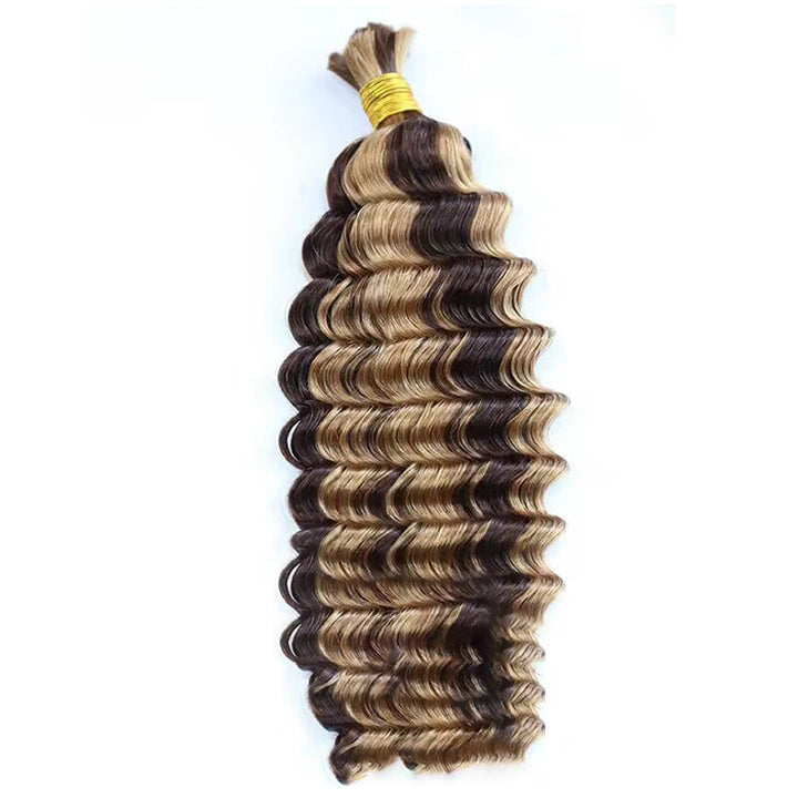 Wholesale-Colored Bulk Human Braiding Hair