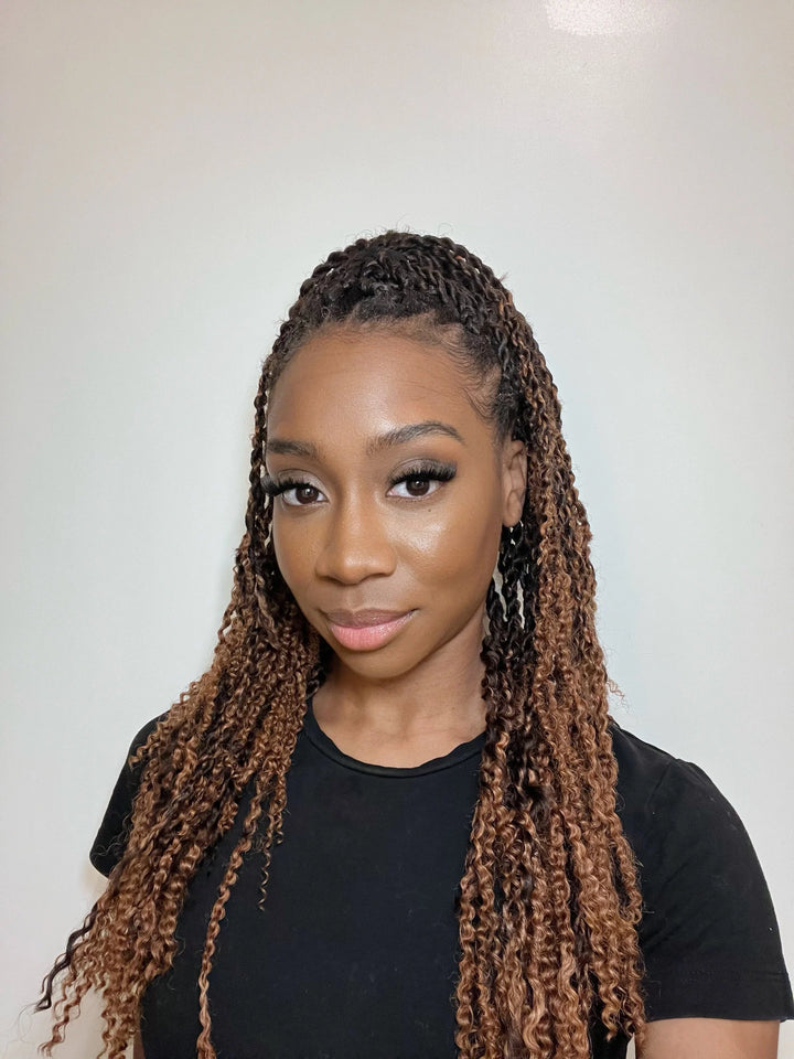 bohemian twist hair