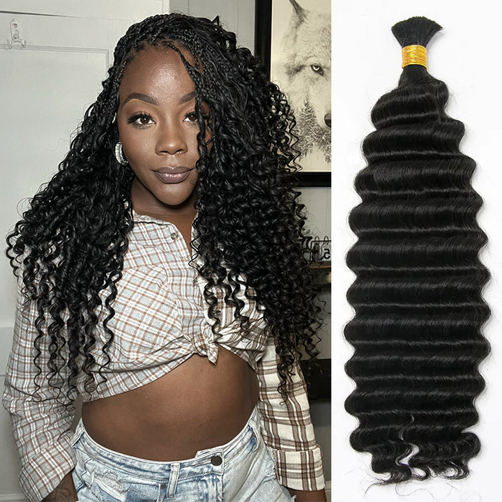 hair used for boho box braids