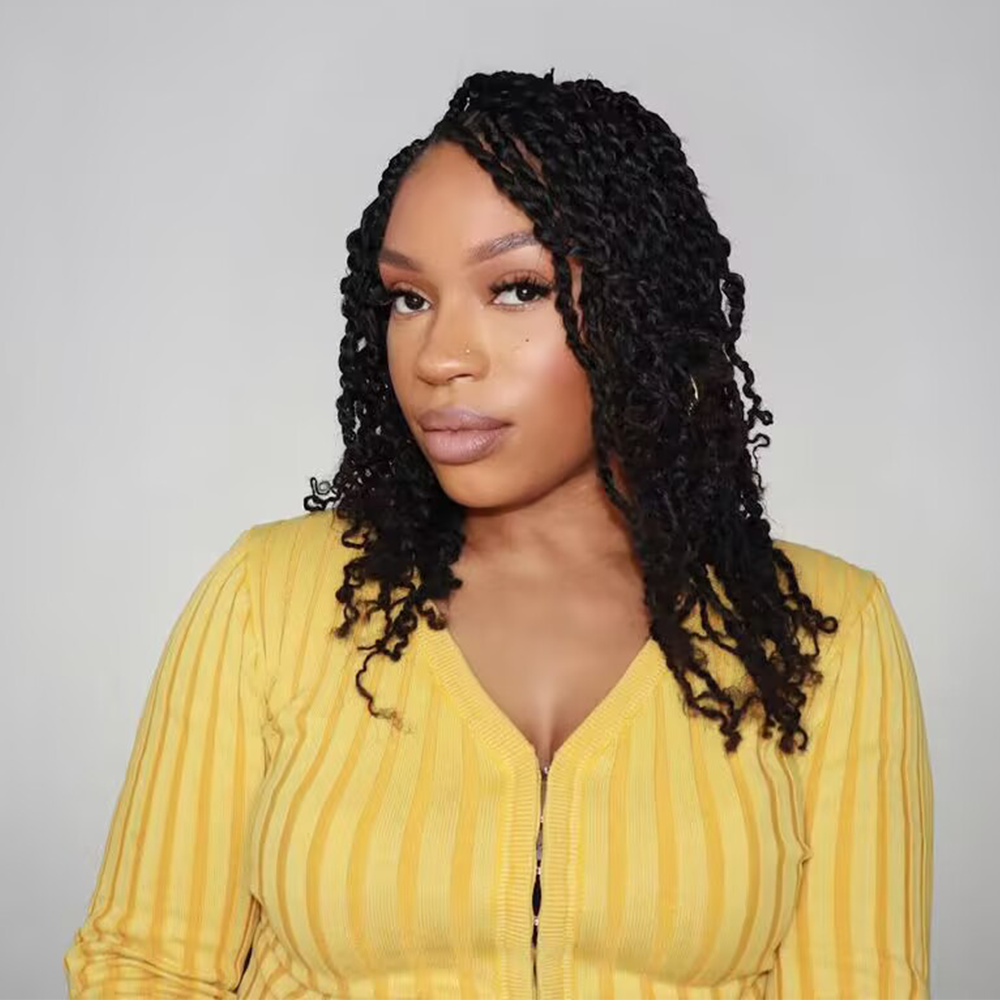 short boho braids natural hair