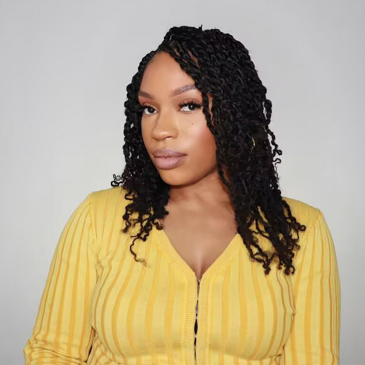 short boho braids natural hair