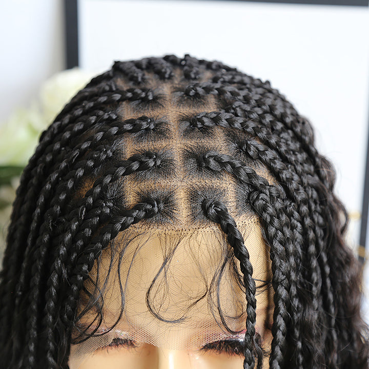 boho braids style hd lace wig