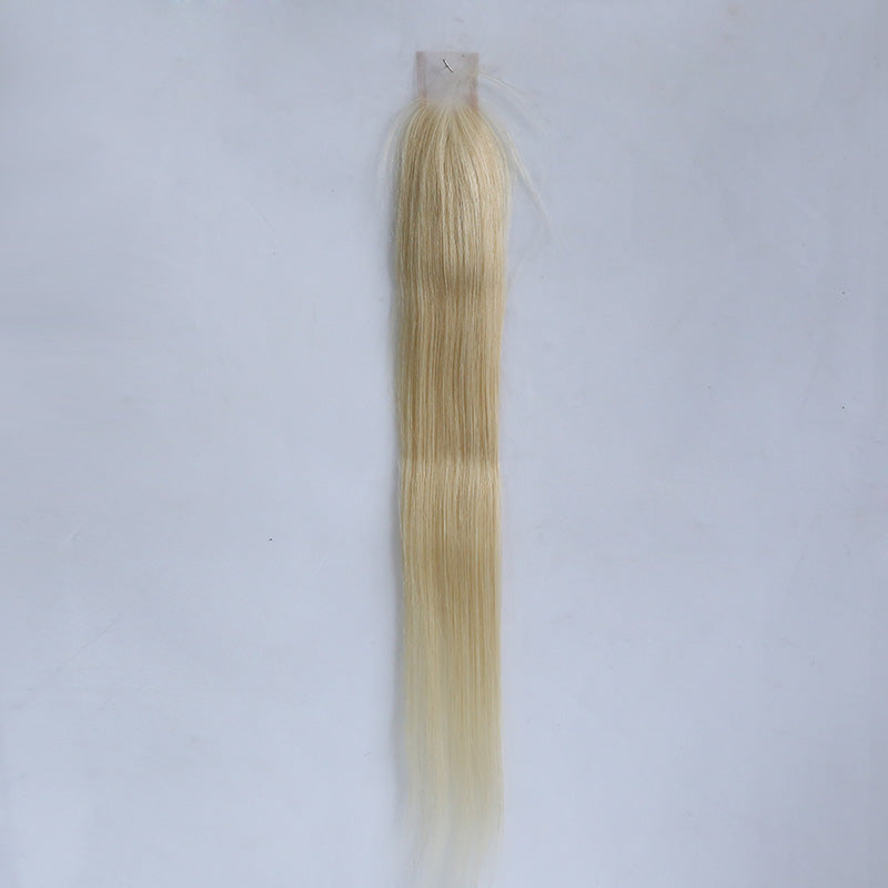 2x6 HD Lace Closure 613 Silk Straight Human Hair