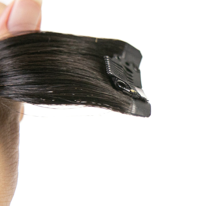 Extensions à clips sans couture, bouclées et serrées