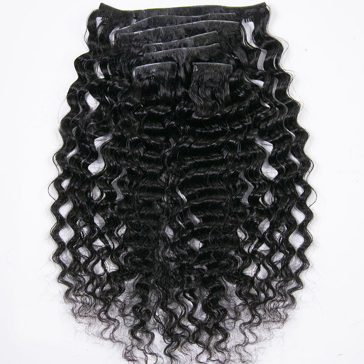 Invisible Deep Wave Seamless Clip-Ins