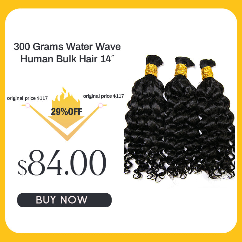 Clearance Sale 300 Grams Water Wave Human Hair