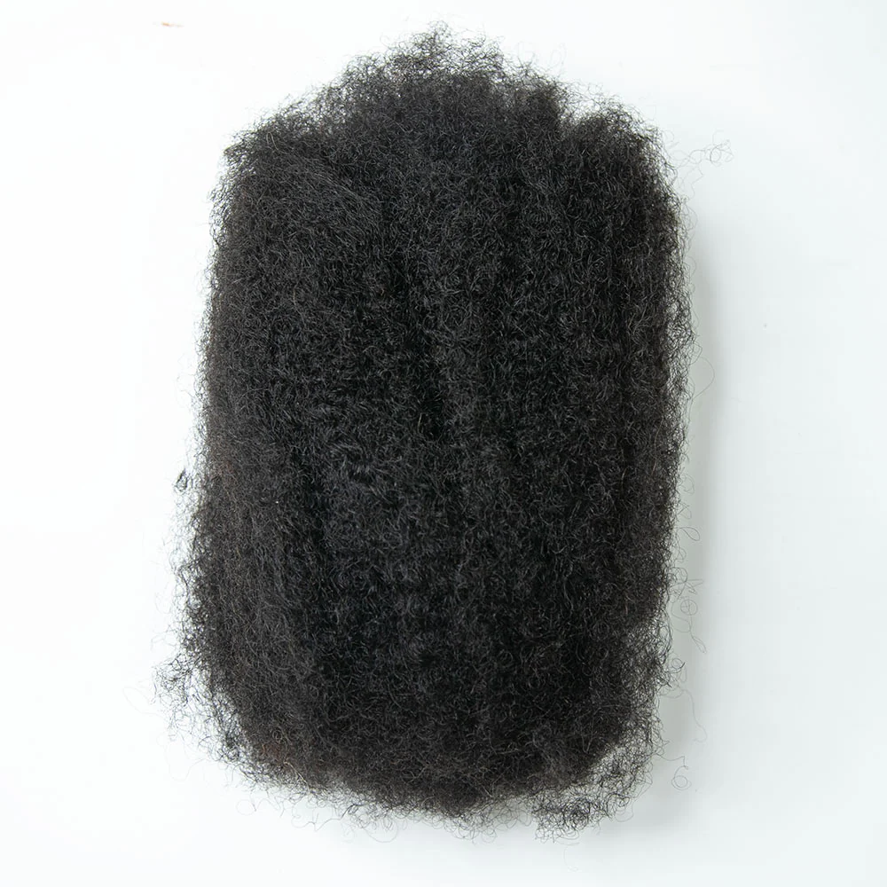 Wholesale-50g/Pack Afro Kinky Bulk Human Hair