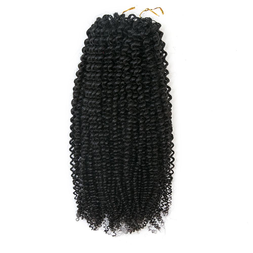 EAYON Lightweight Afro Kinky Curly Crochet Human Hair