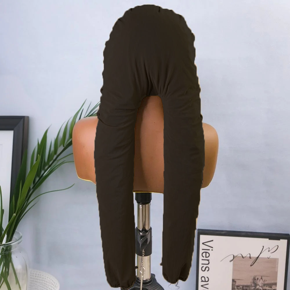 black color pink bonnet