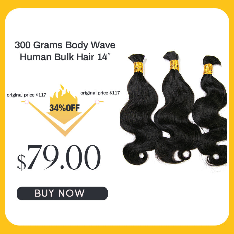 Clearance Sale 300 Grams Body Wave Human Hair