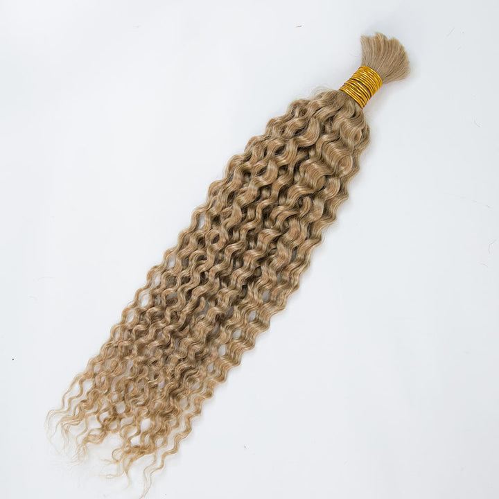 Bulk Human Hair For Braiding #27 / #30 Deep Curly