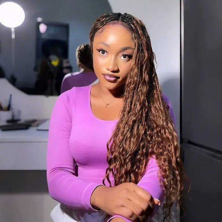 box braids crochet hair styles