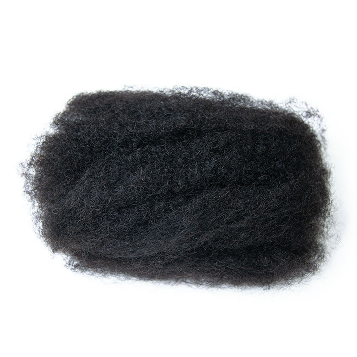 EAYON New Afro Kinky Bulk Echthaar für Twists/Zöpfe, 50 g/Packung
