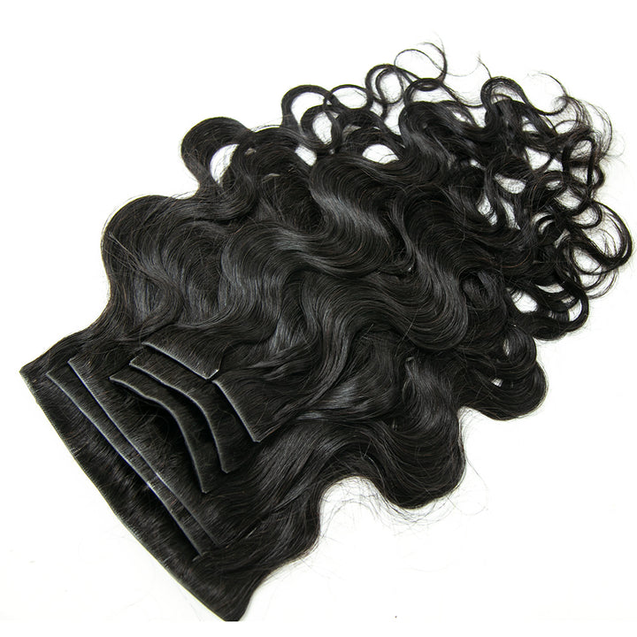 NEW Skinweft Invisible Seamless Clip-Ins Extensions Body Wave