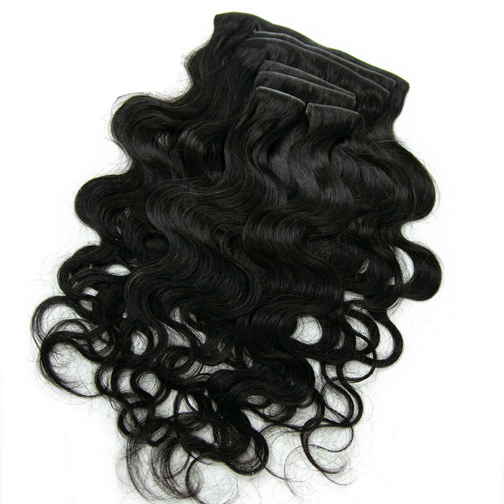 NEW Skinweft Invisible Seamless Clip-Ins Extensions Body Wave