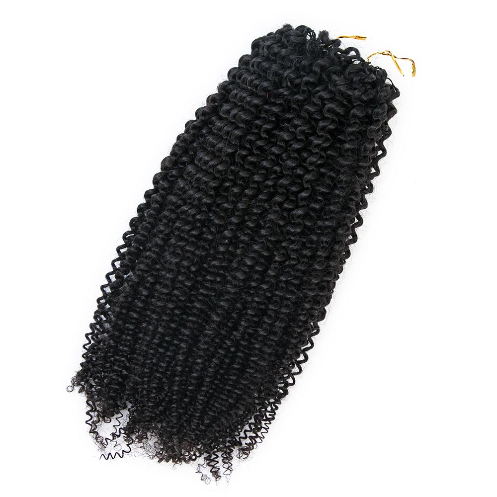 EAYON Lightweight Afro Kinky Curly Crochet Human Hair