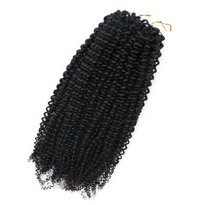 EAYON Lightweight Afro Kinky Curly Crochet Human Hair