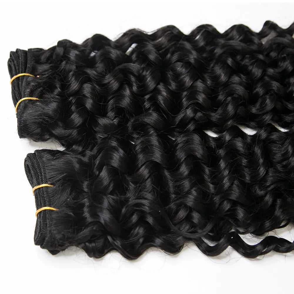 Weft Bundles Spanish Curly Human Hair