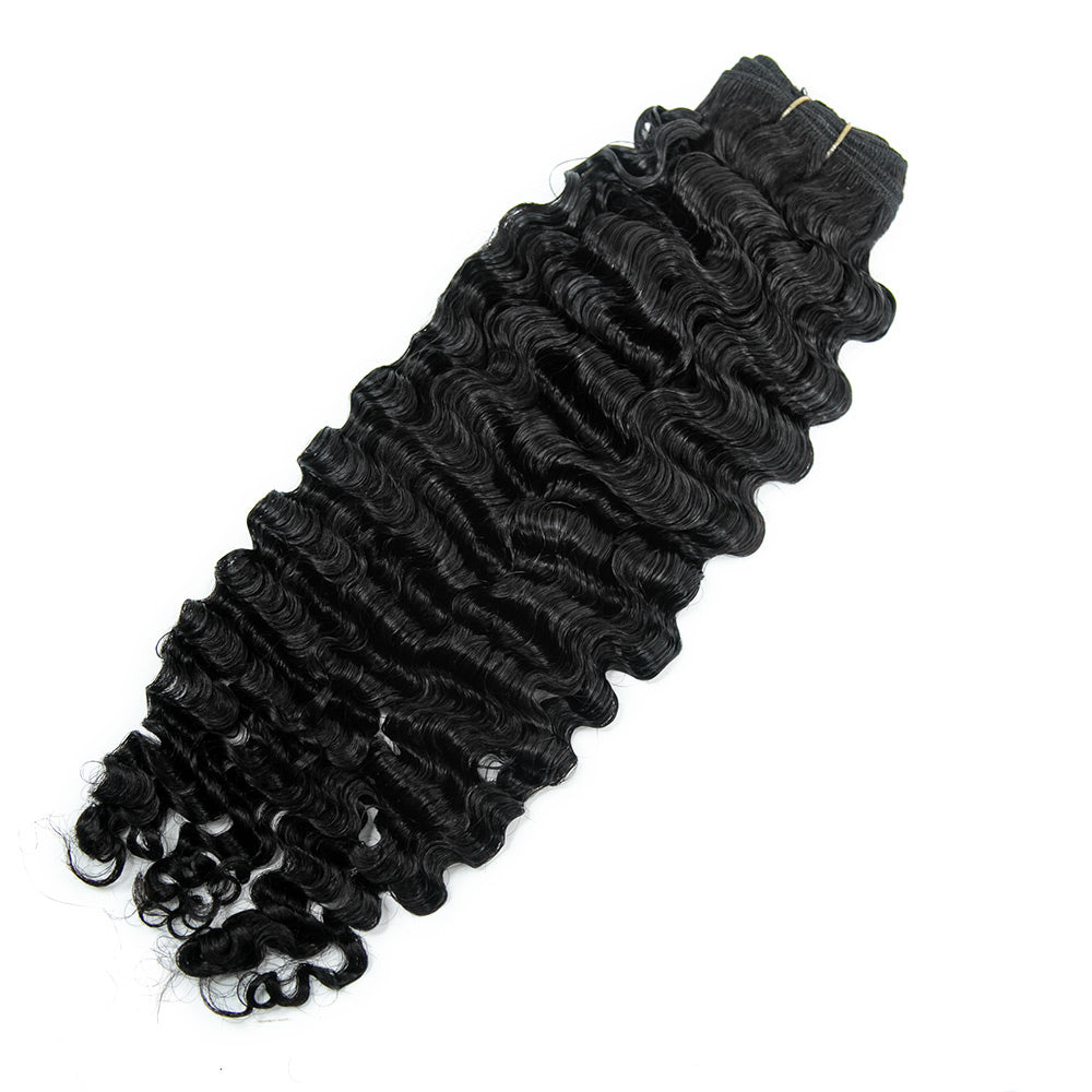 Trames de cheveux humains ondulés profonds