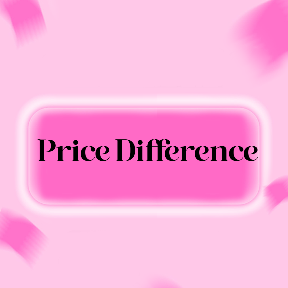 Différence de prix-longueur