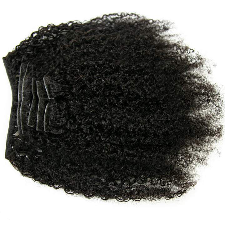 NEW Skinweft Invisible Seamless Clip-Ins Extensions Tight Curly