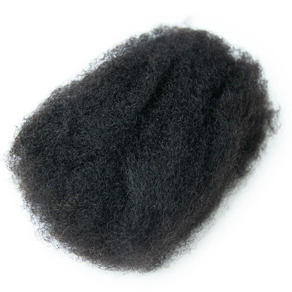 Wholesale-50g/Pack Afro Kinky Bulk Human Hair
