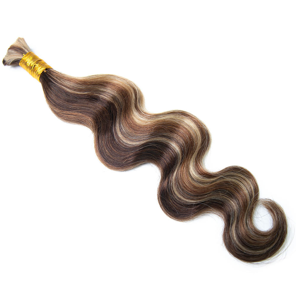 human hair bulk braiding hair body wave