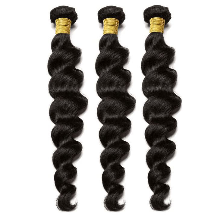 human hair bundles loose wave