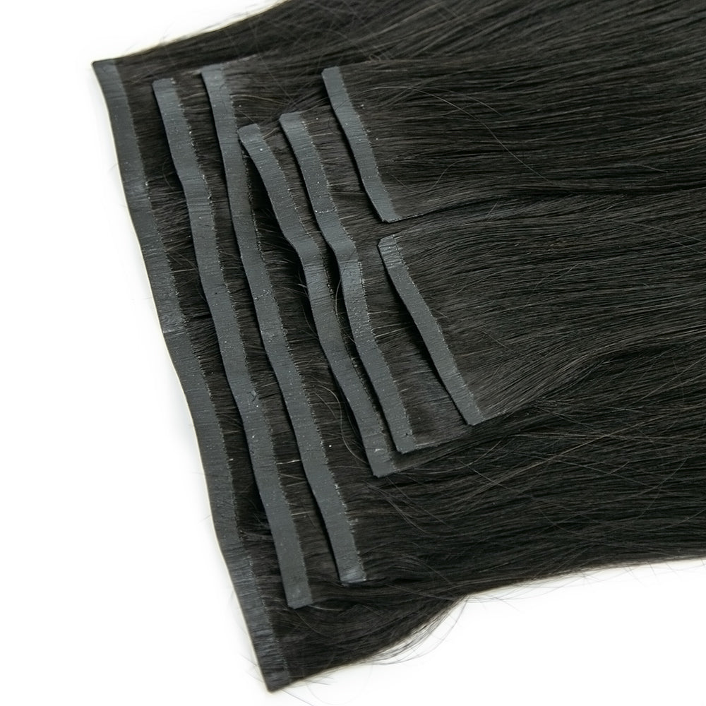 Seamless Clip-In Hair Extensions Silk Straight Brazilian Human Hair
