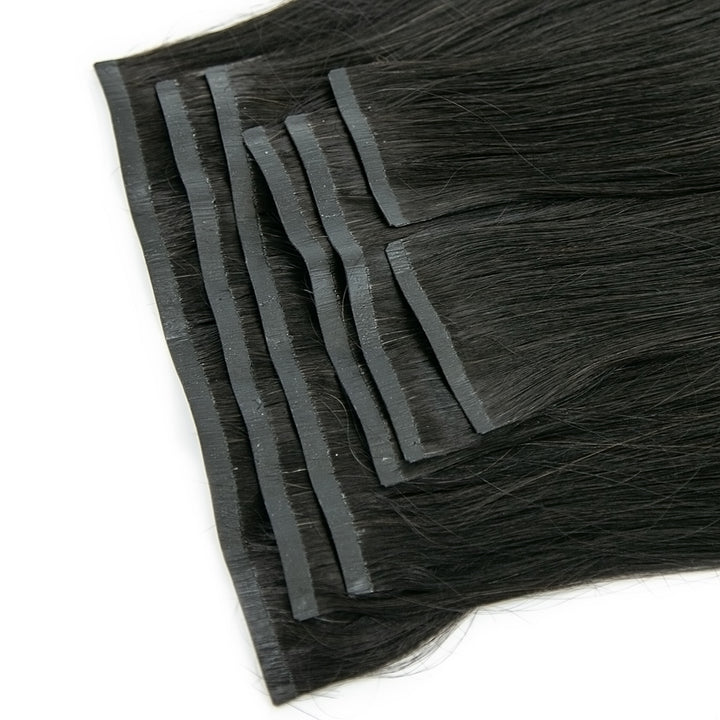 Seamless Clip-In Hair Extensions Silk Straight Brazilian Human Hair