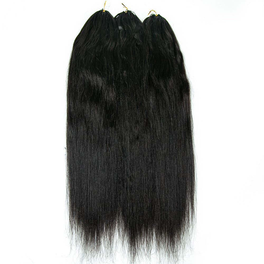 human hair boho braids crochet