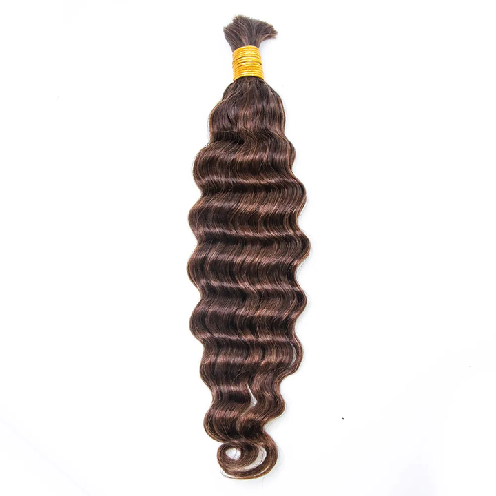 loose deep wave 4/30 color bulk hair
