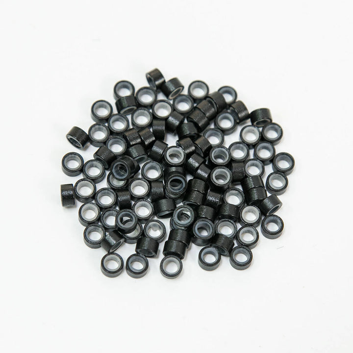 Silicone Micro Rings 5mm Lined Beads for I-Tips