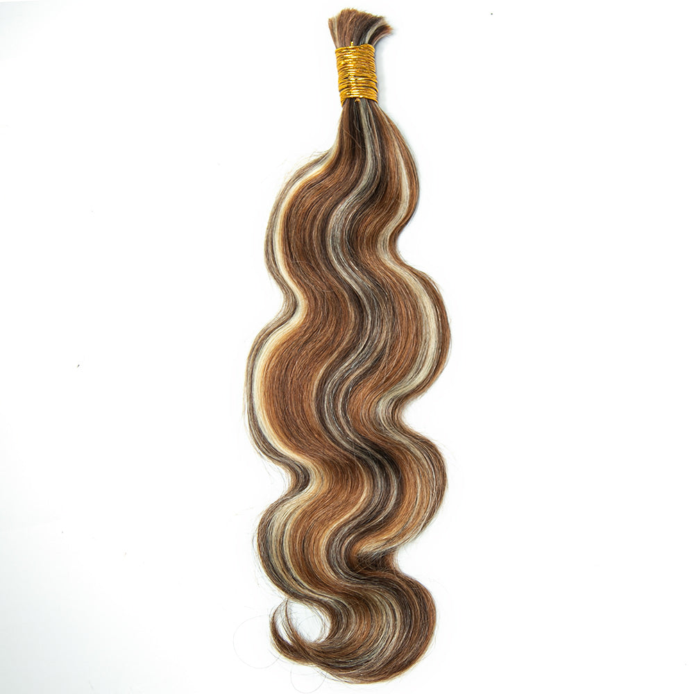 miexed-color-human hair for braids