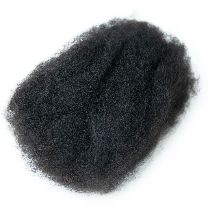 EAYON New Afro Kinky Bulk Echthaar für Twists/Zöpfe, 50 g/Packung