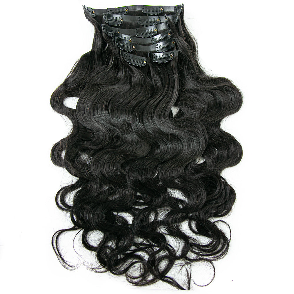 NEW Skinweft Invisible Seamless Clip-Ins Extensions Body Wave