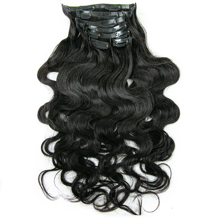 NEW Skinweft Invisible Seamless Clip-Ins Extensions Body Wave