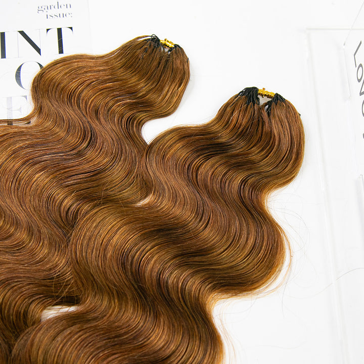 pre looped human crochet hair body wave