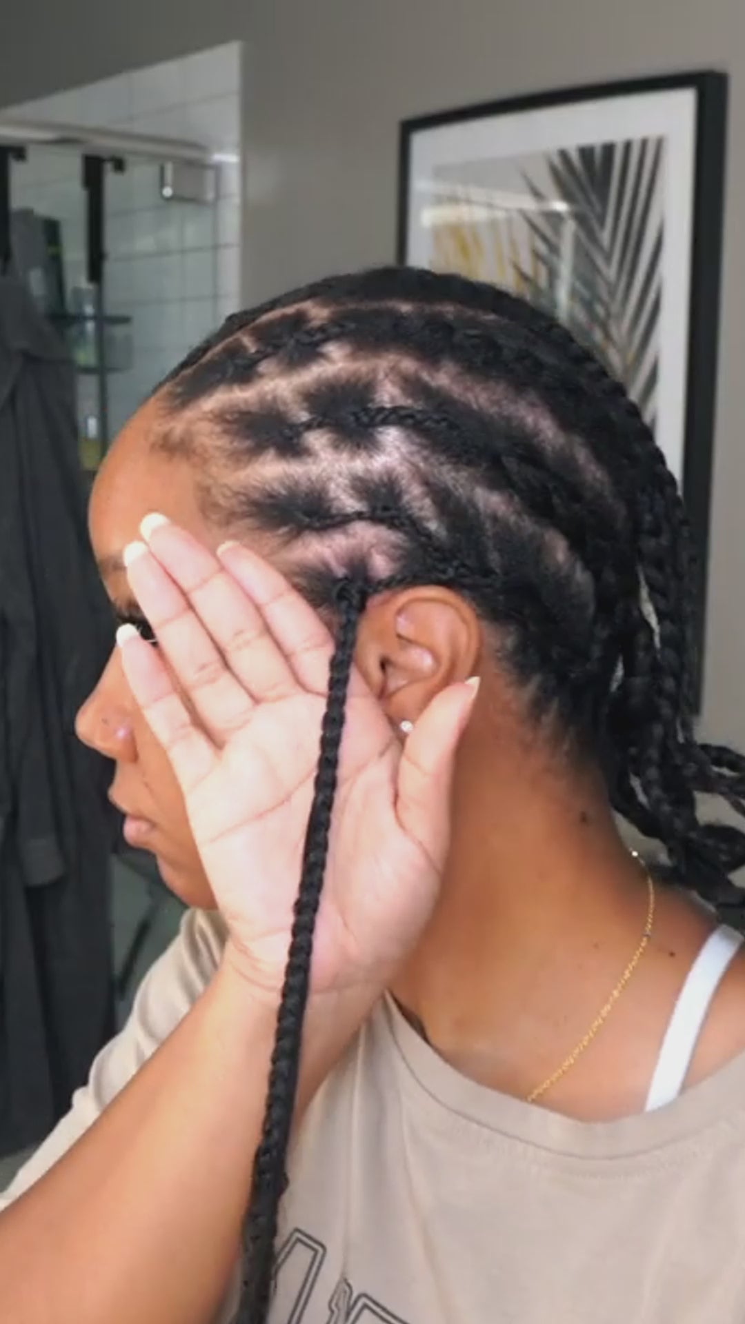 Crochet boho box braids install for beginners