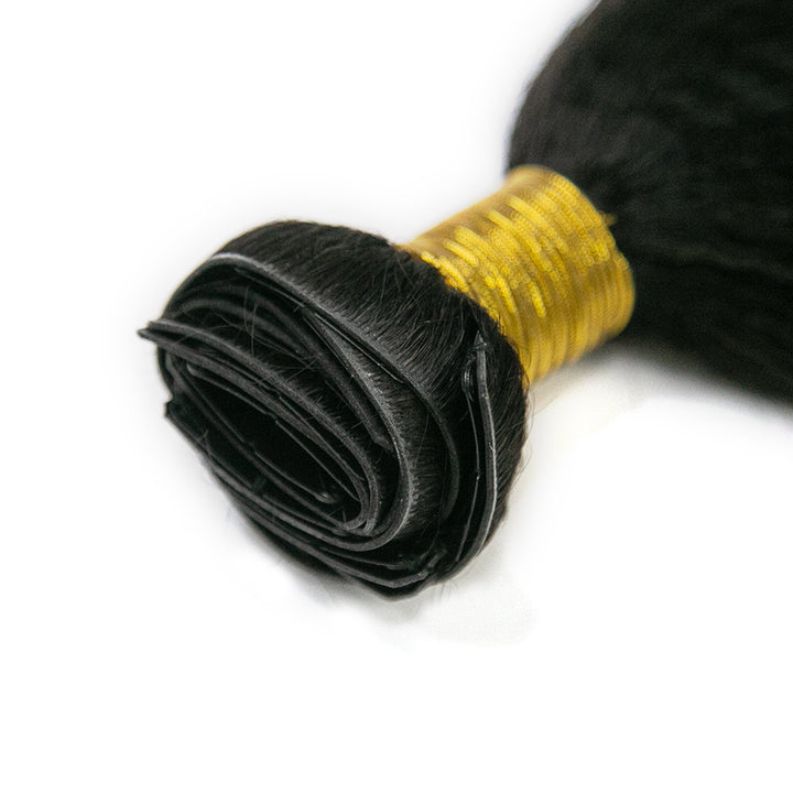 real hair extensions clip in yaki straight