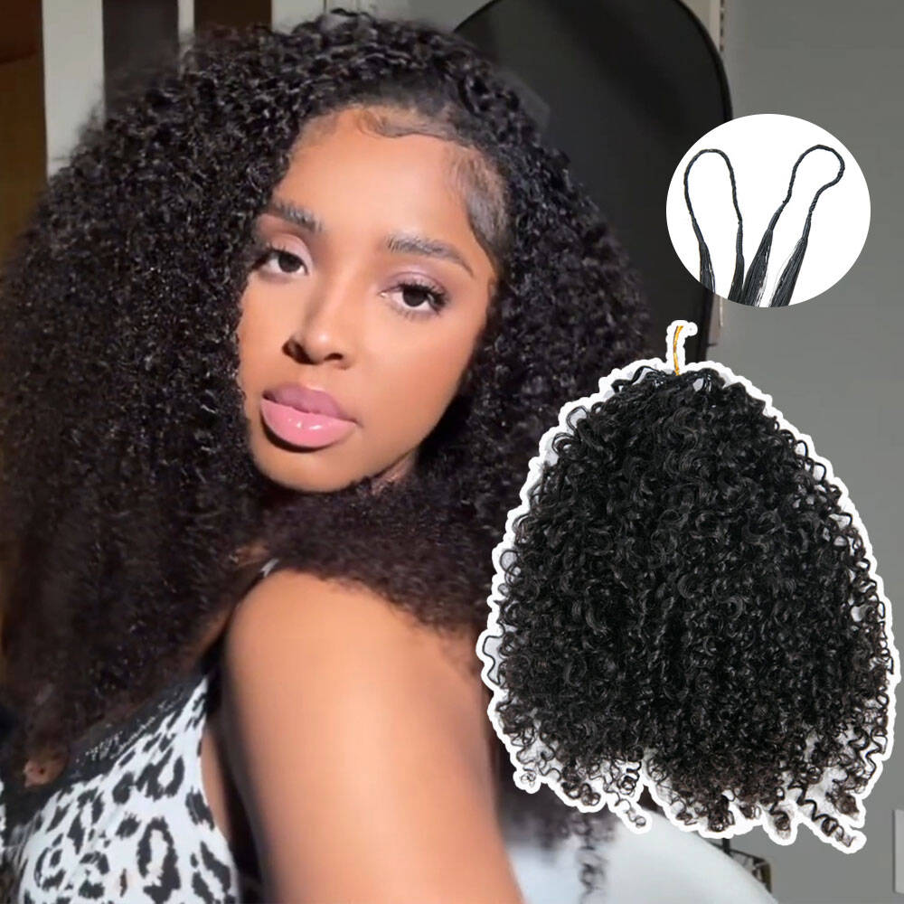 Black Hair Curly Hair Weave Routine EAYON Lightweight Tight