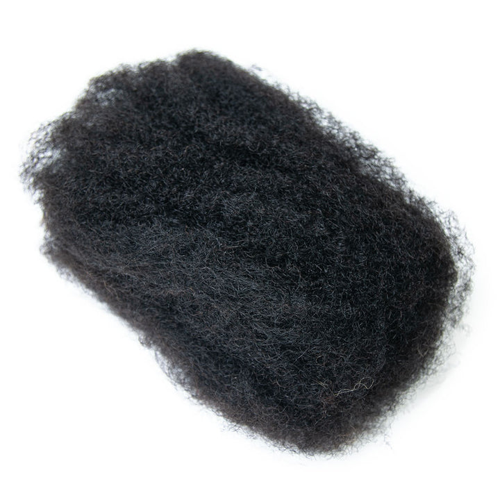 EAYON New Afro Kinky Bulk Echthaar für Twists/Zöpfe, 50 g/Packung