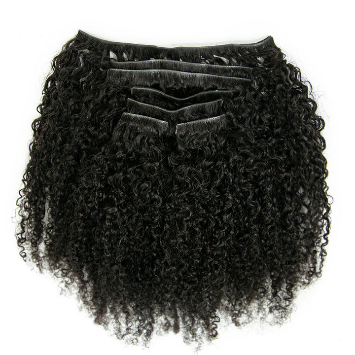 NEW Skinweft Invisible Seamless Clip-Ins Extensions Tight Curly 120g