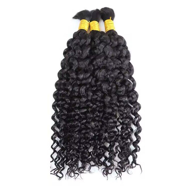 water wave human hair bulk hair