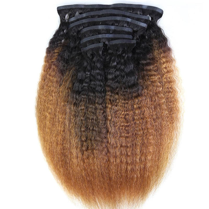 16 inch seamless clip in hair extensions