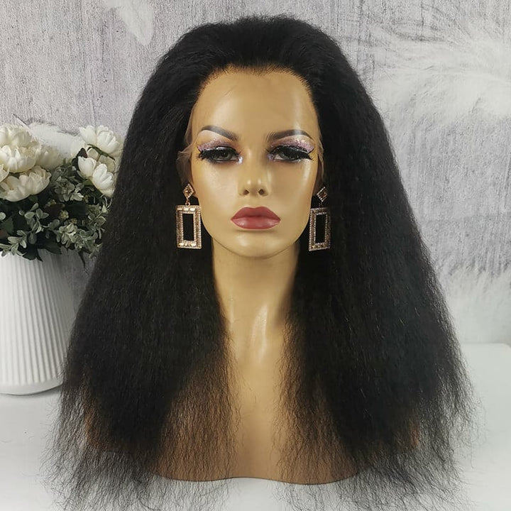 Perruque Lace Front Wig 13x6 indétectable, transparente et lisse, peau fondue, HDKS1
