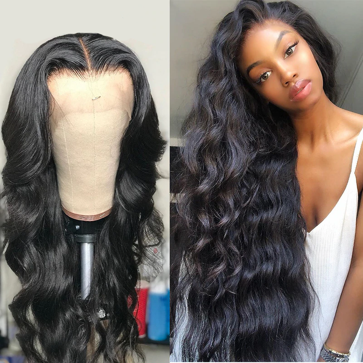 200%-300% Dichte 26-30 Zoll Body Wave 13x4 Lace Front Perücke LTBBB-1