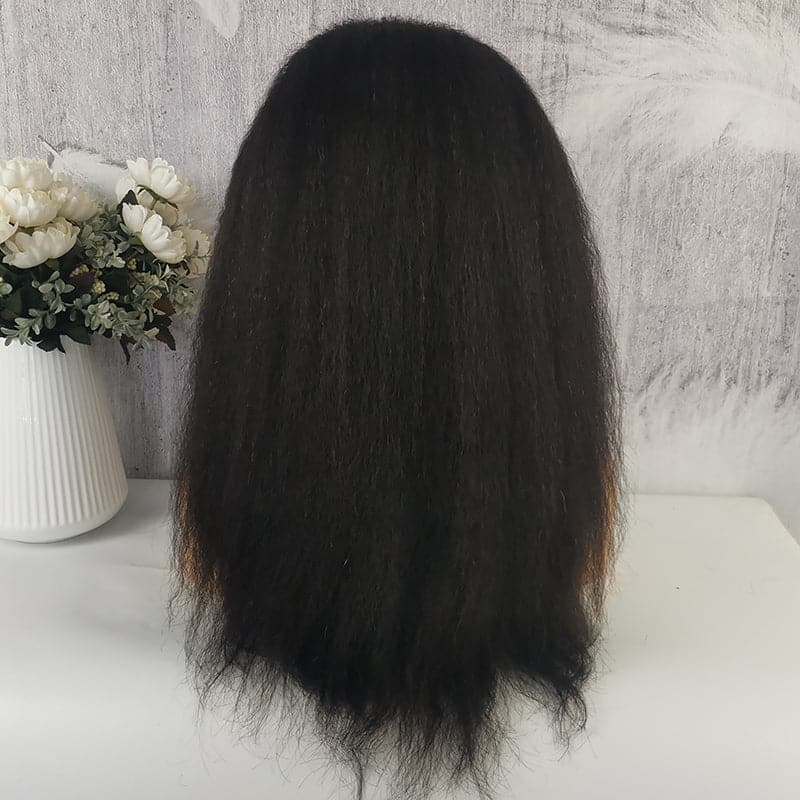 Perruque Lace Front Wig 13x6 indétectable, transparente et lisse, peau fondue, HDKS1